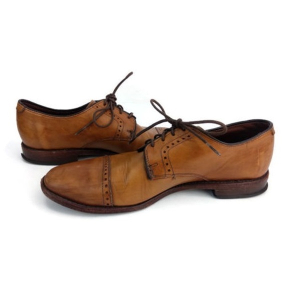 Allen Edmonds Men\'s Brown Casual Oxfords Size 10 D main image 5